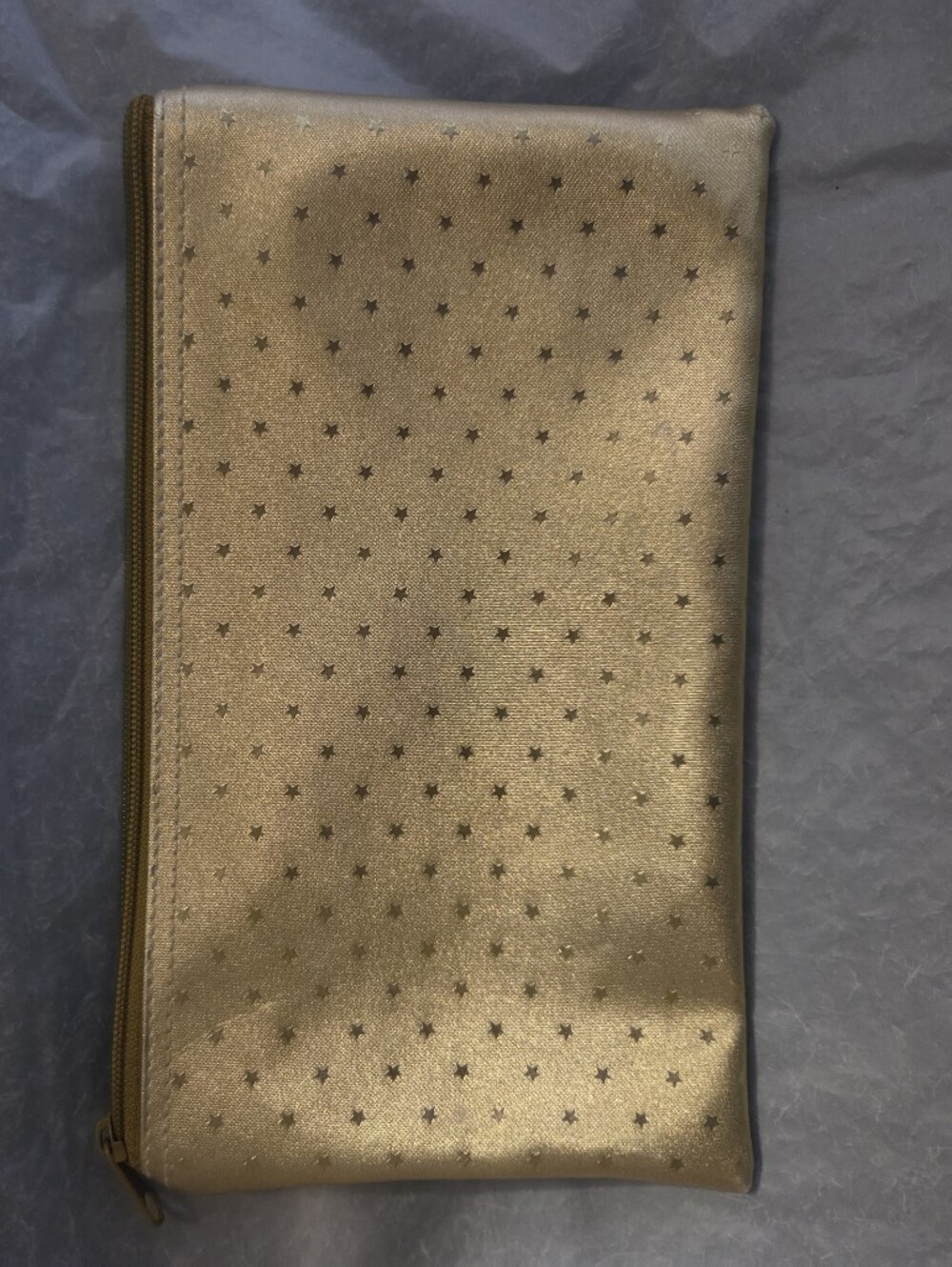 Metallic Gold Star Money Bag